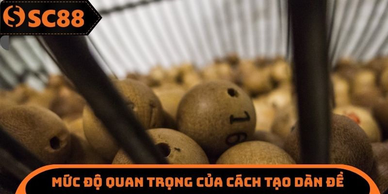 Mức độ quan trọng của cách tạo dàn đề